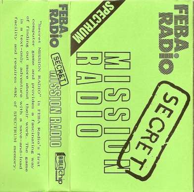 Screen from Secret Mission Radio