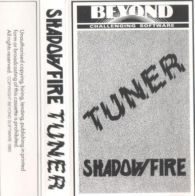 Screen from Shadowfire Tuner