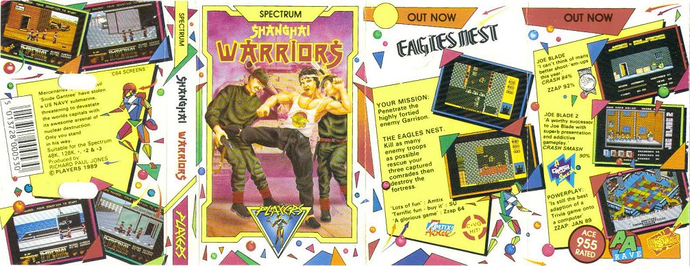 Screen from Shanghai Warriors