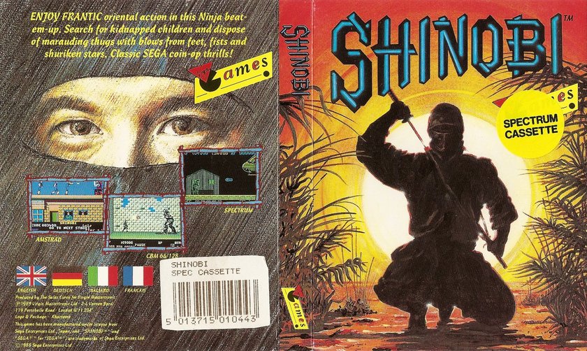 Screen from Shinobi