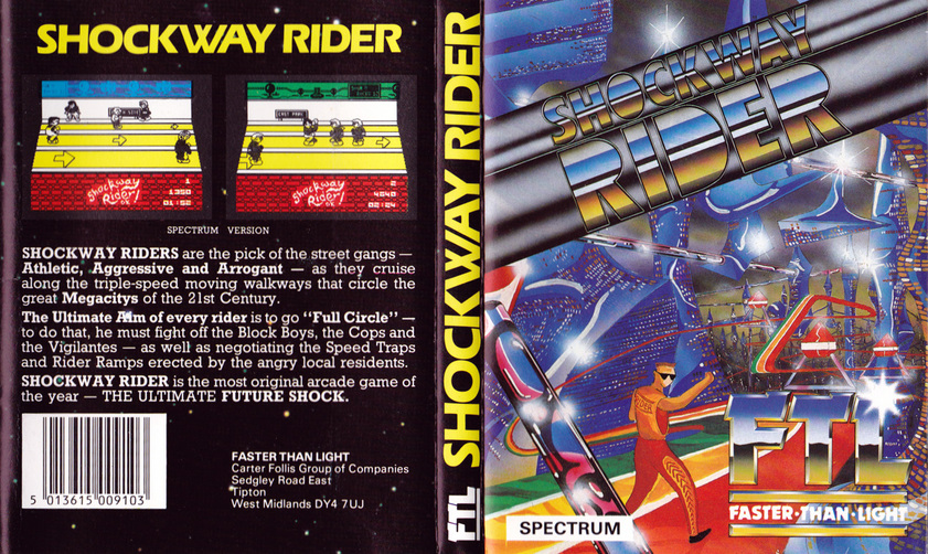 Screen from Shockway Rider