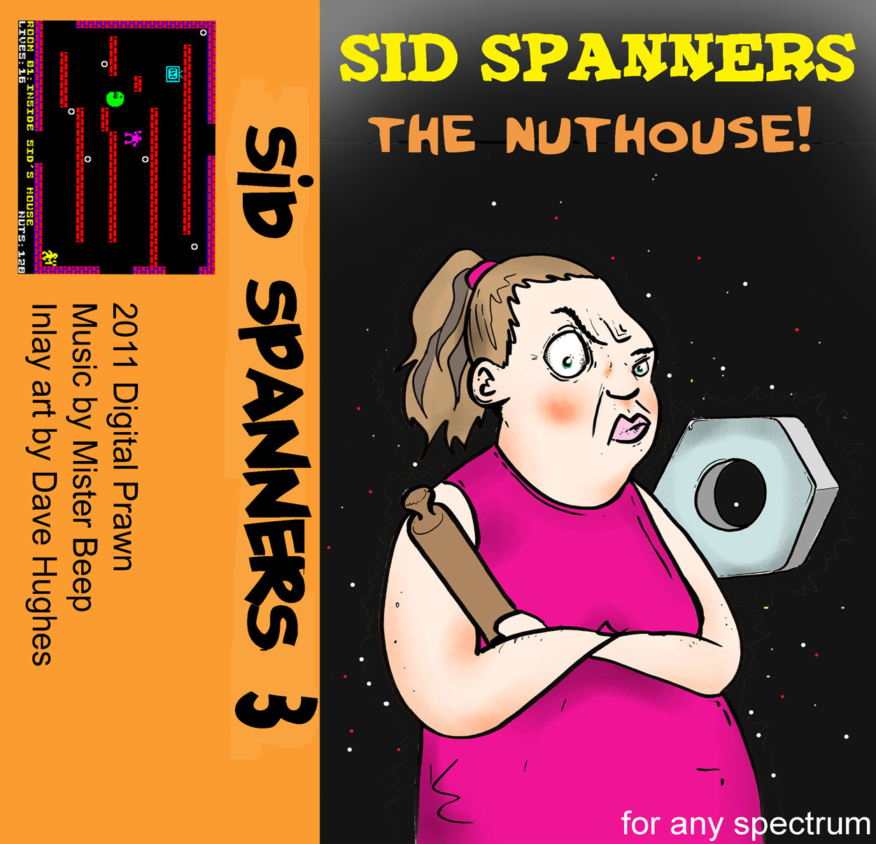 Screen from Sid Spanners 3: The Nuthouse
