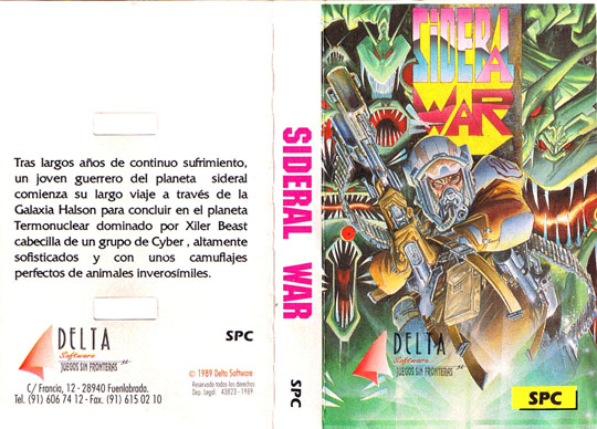 Screen from Sideral War