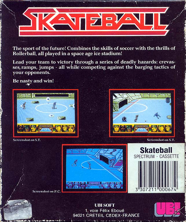 Screen from Skateball