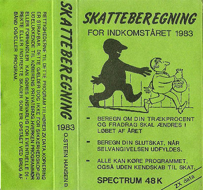 Screen from Skatteberegning