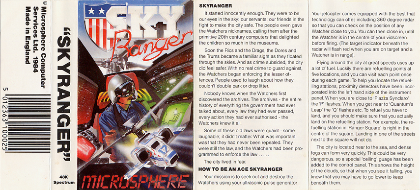 Screen from Sky Ranger