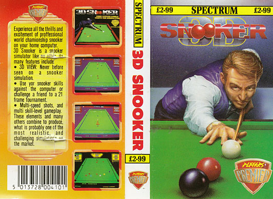 Screen from 3D Snooker