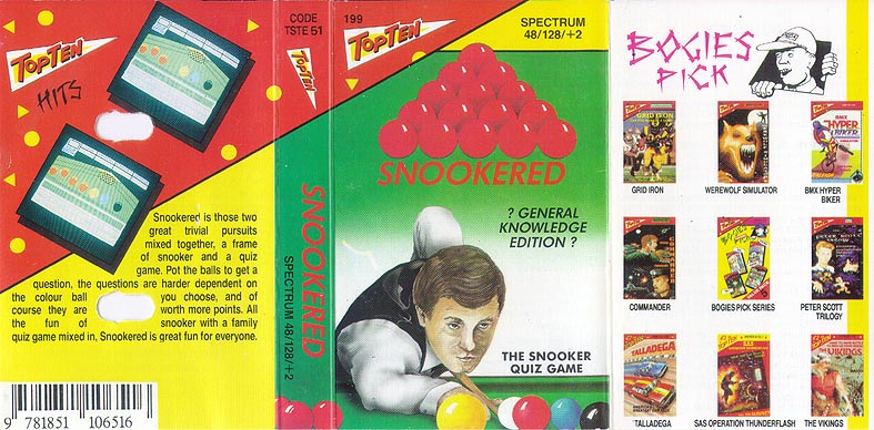Screen from Snookered