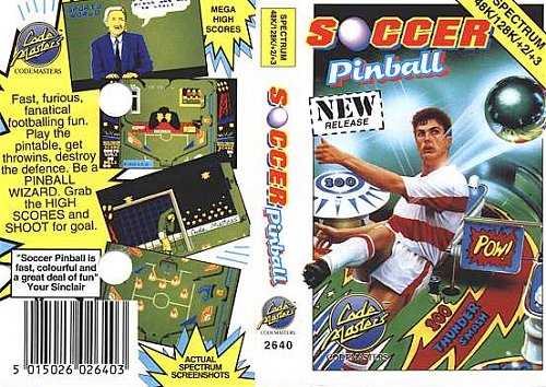 Screen from Soccer Pinball