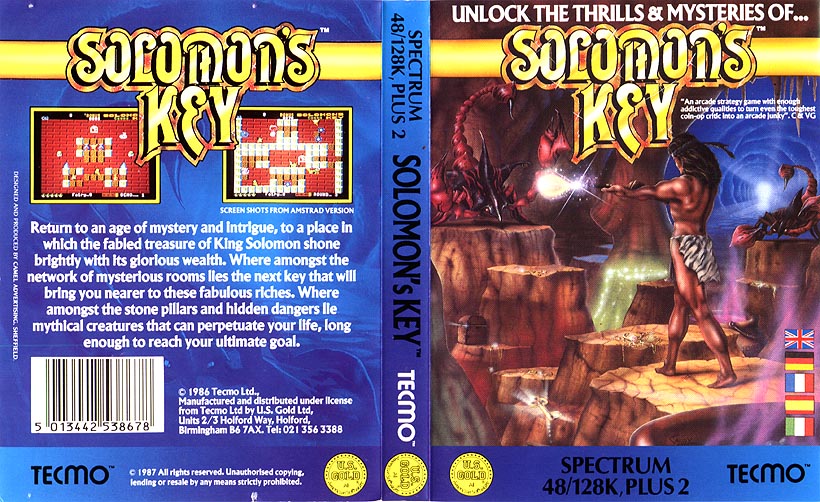Screen from Solomon's Key