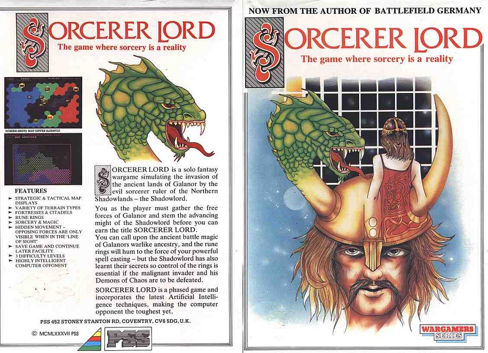 Screen from Sorcerer Lord