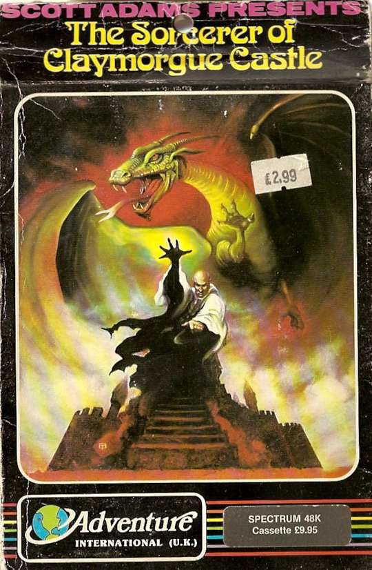 Screen from The Sorcerer of Claymorgue Castle