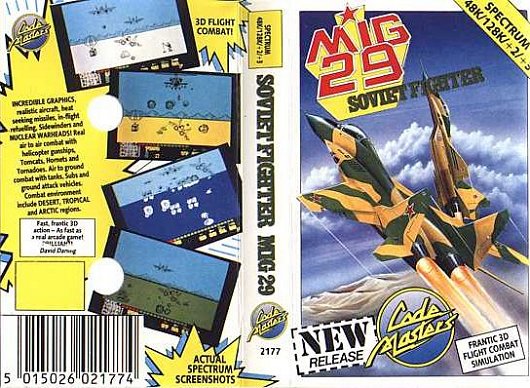 Screen from Soviet Fighter MiG 29