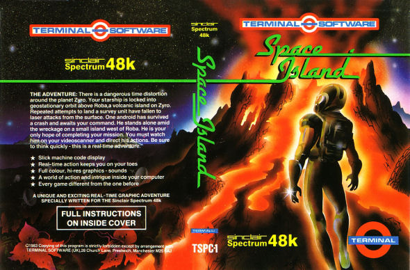 Screen from Space Island