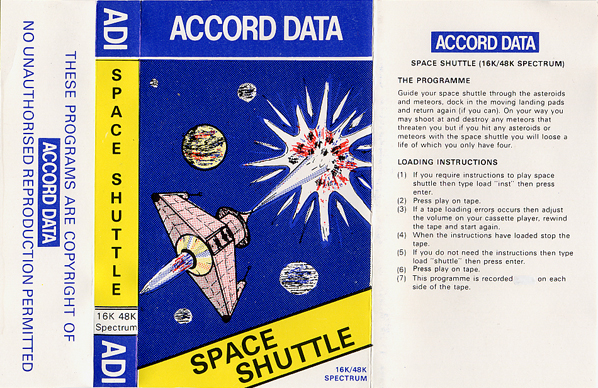 Screen from Space Shuttle