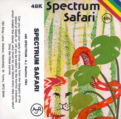 Screen from Spectrum Safari