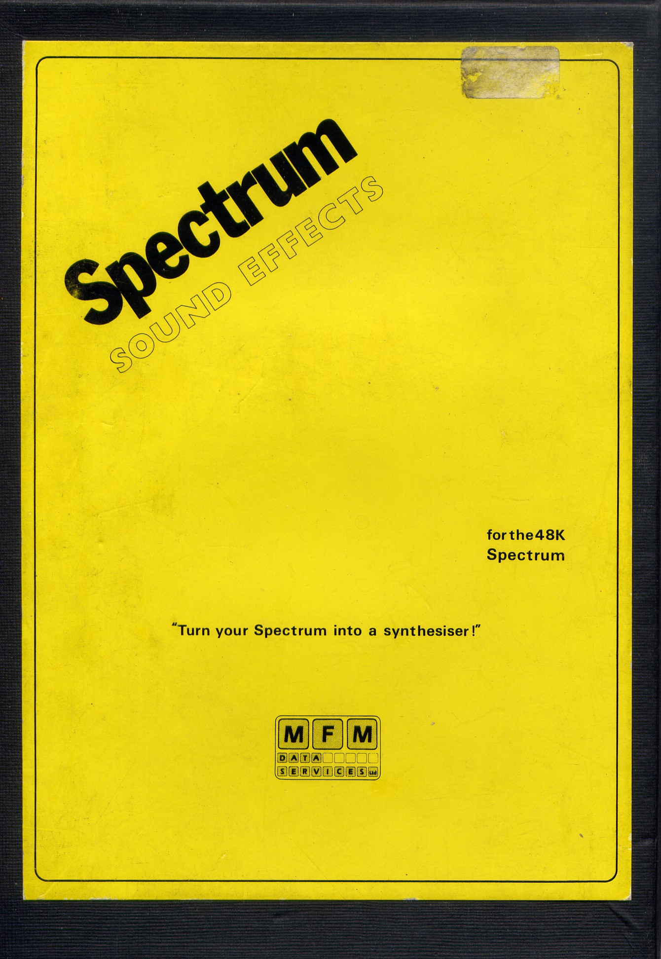 Screen from Spectrum Sound Effects