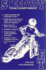 Screen from Speedway: Team Championship
