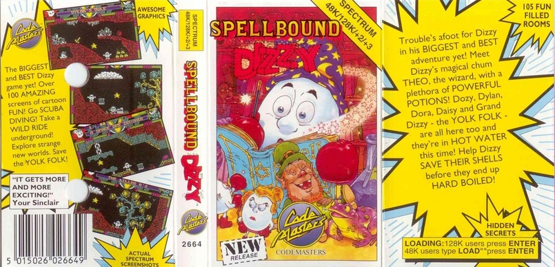 Screen from Spellbound Dizzy