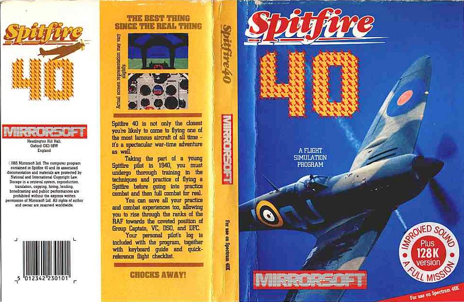 Screen from Spitfire 40