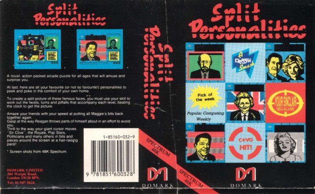 Screen from Split Personalities