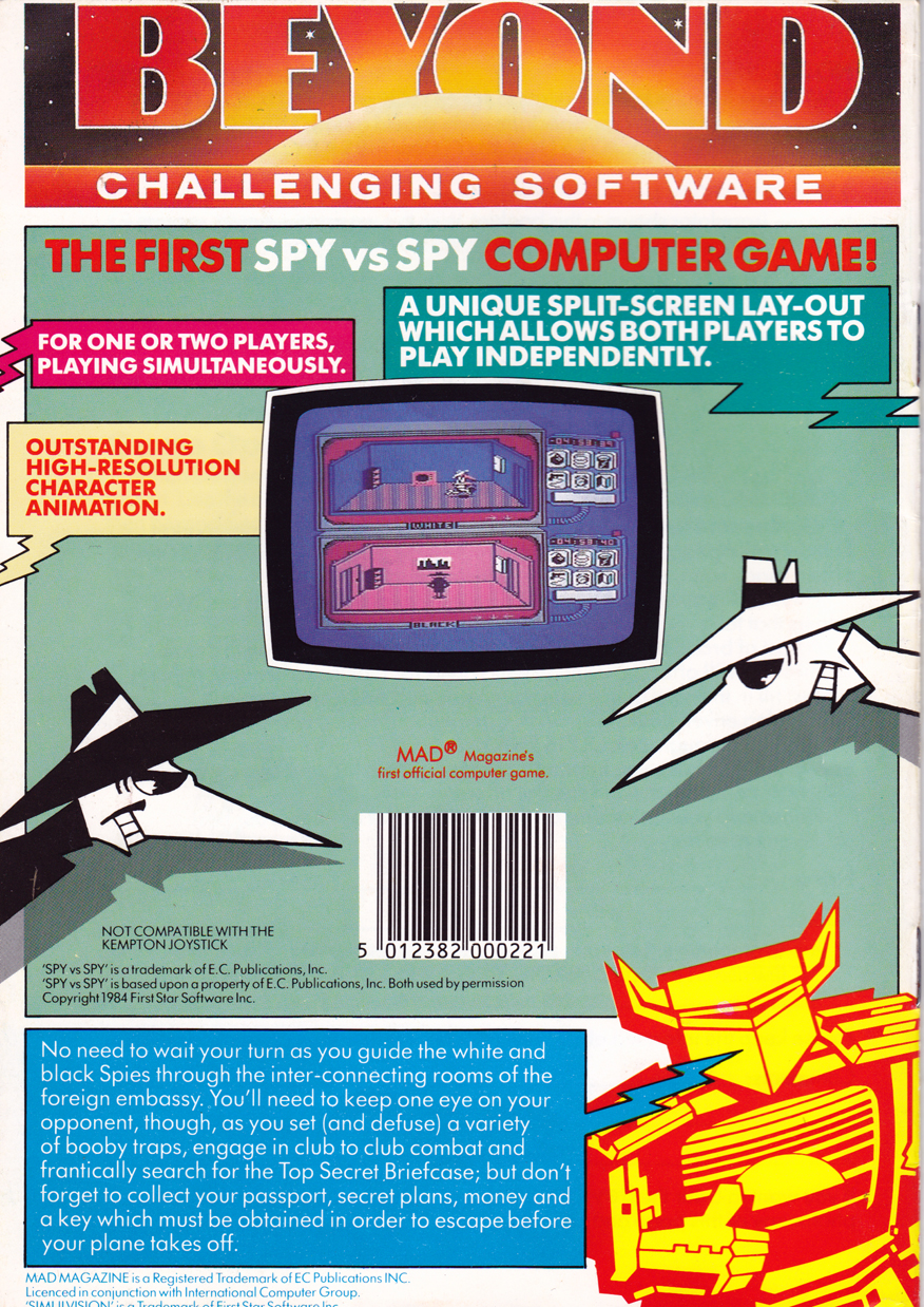 Screen from Spy vs Spy