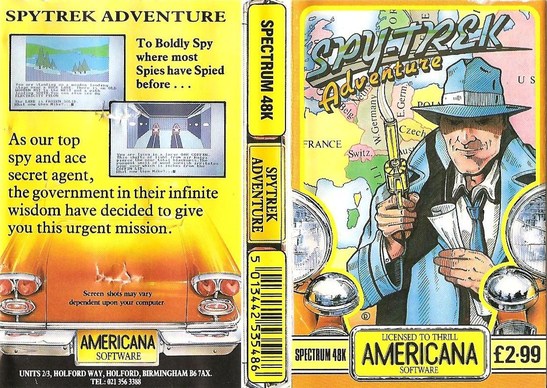 Screen from Spytrek Adventure