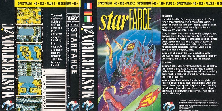 Screen from Star Farce