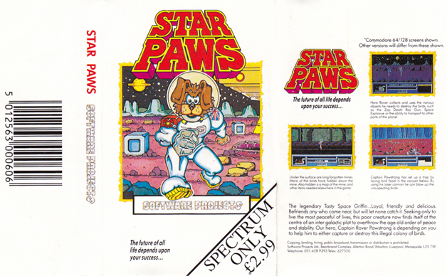 Screen from Star Paws