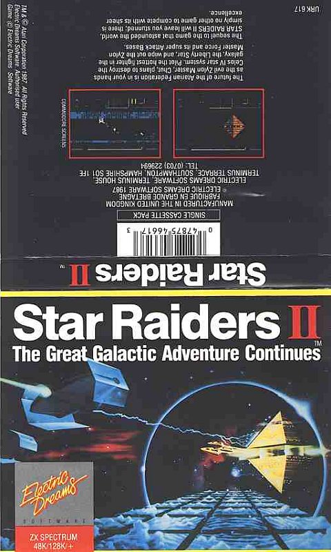 Screen from Star Raiders II