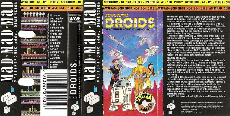 Screen from Star Wars Droids