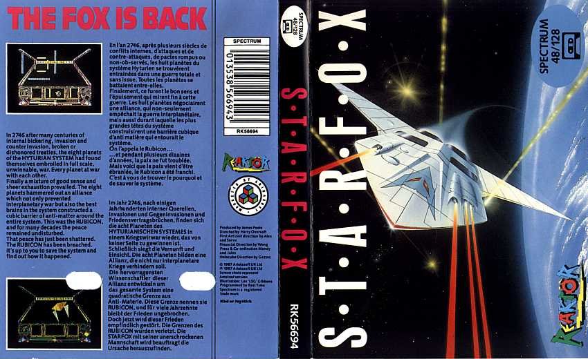 Screen from Starfox