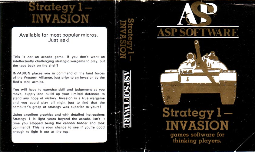Screen from Strategy 1 - Invasion