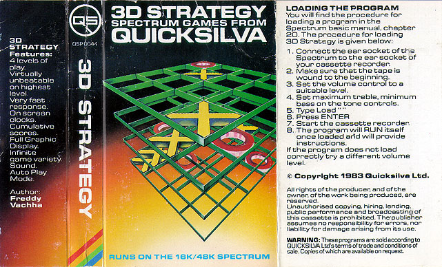 Screen from 3D Strategy