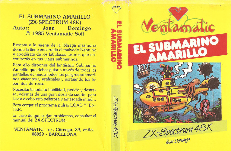 Screen from El Submarino Amarillo