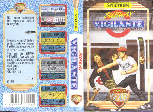 Screen from Subway Vigilante