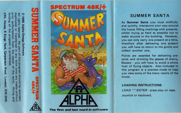 Screen from Summer Santa