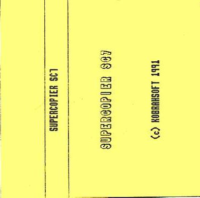 Screen from Supercopier SC7