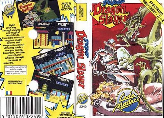 Screen from Super Dragon Slayer