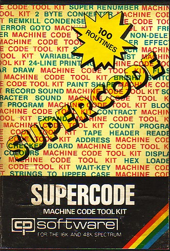 Screen from Supercode