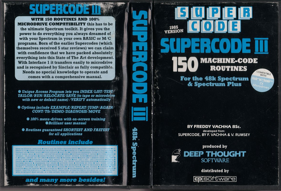 Screen from Supercode 3