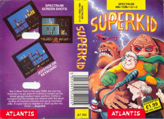 Screen from Superkid