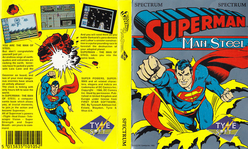 Screen from Superman - The Man of Steel