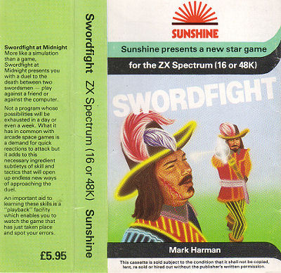 Screen from Swordfight