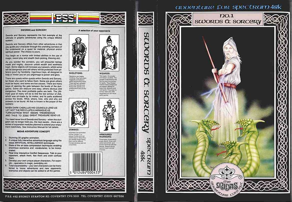 Screen from Swords & Sorcery