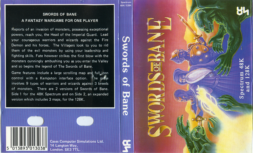 Screen from Swords of Bane