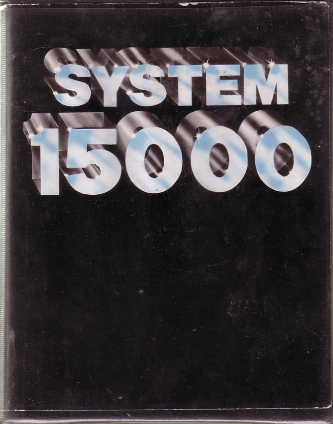 Screen from System 15000