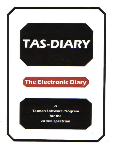 Screen from Tas-Diary