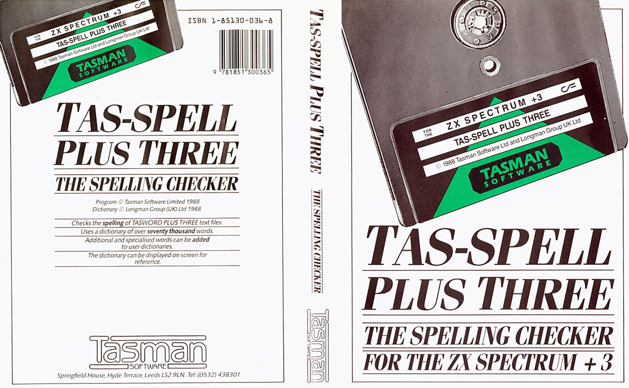 Screen from Tas-Spell Plus Three