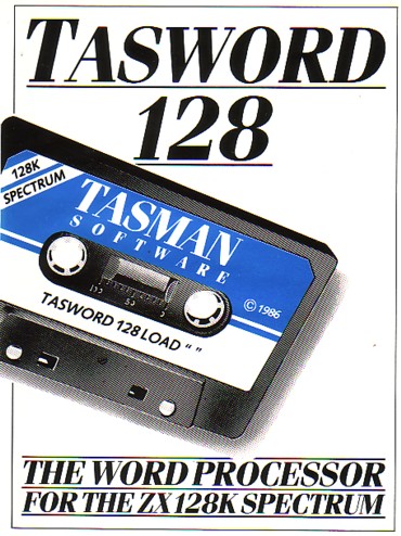 Screen from Tasword 128K